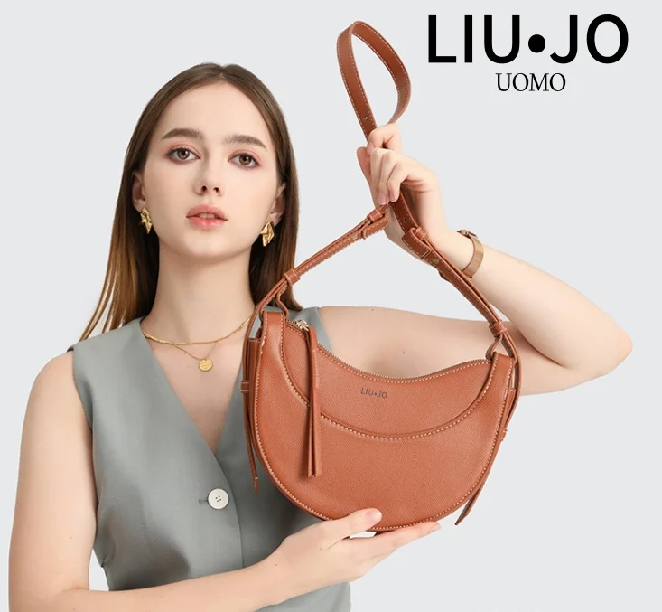 Luxury brand LIU JO Handbags Y2K Females Casual Commute Bags Women Metal Buckle Flap Square Shoulder Bags Ladies Messenger Bags