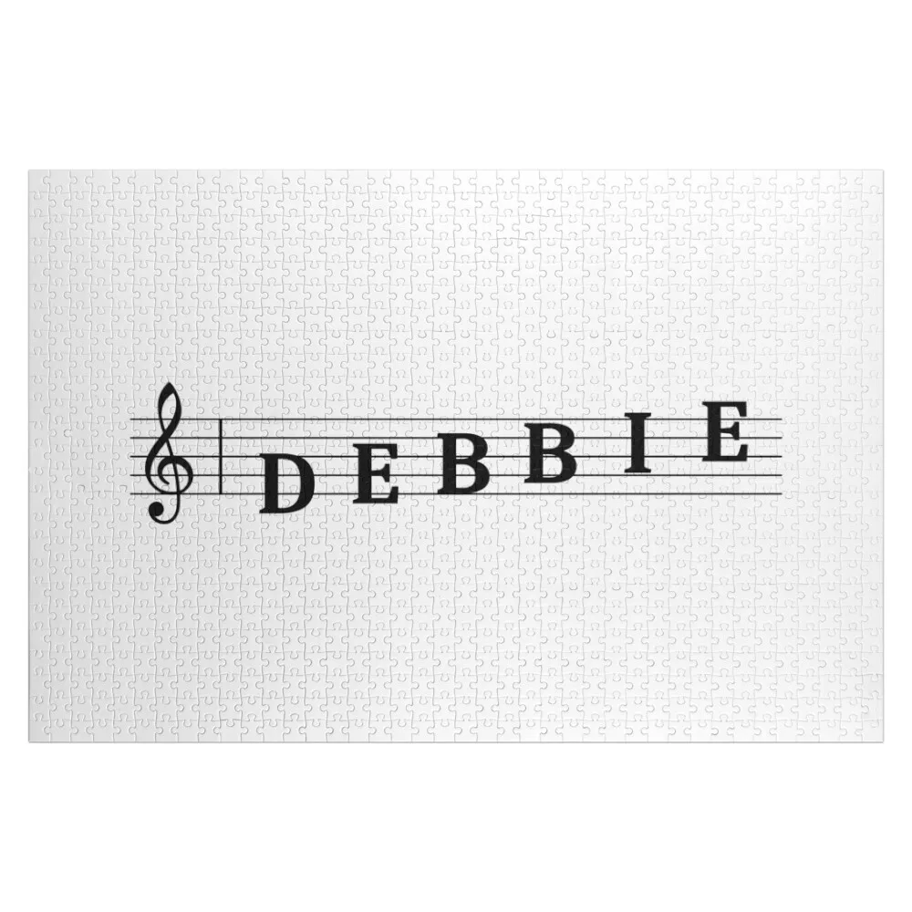 Name Debbie Jigsaw Puzzle Wood Adults Custom Photo Custom Name Wood Custom Name Child Toy Puzzle