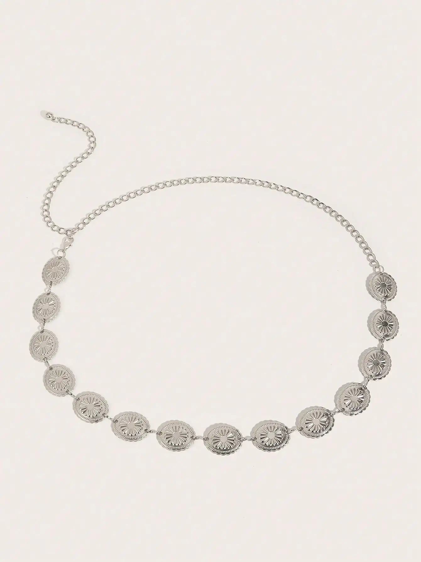 Damskie łańcuszki na talię plus size, duży łańcuszek w stylu bohemy, wzór koronkowy, akcesoria dekoracyjne, dodatki do sukienek, wiosna, lato