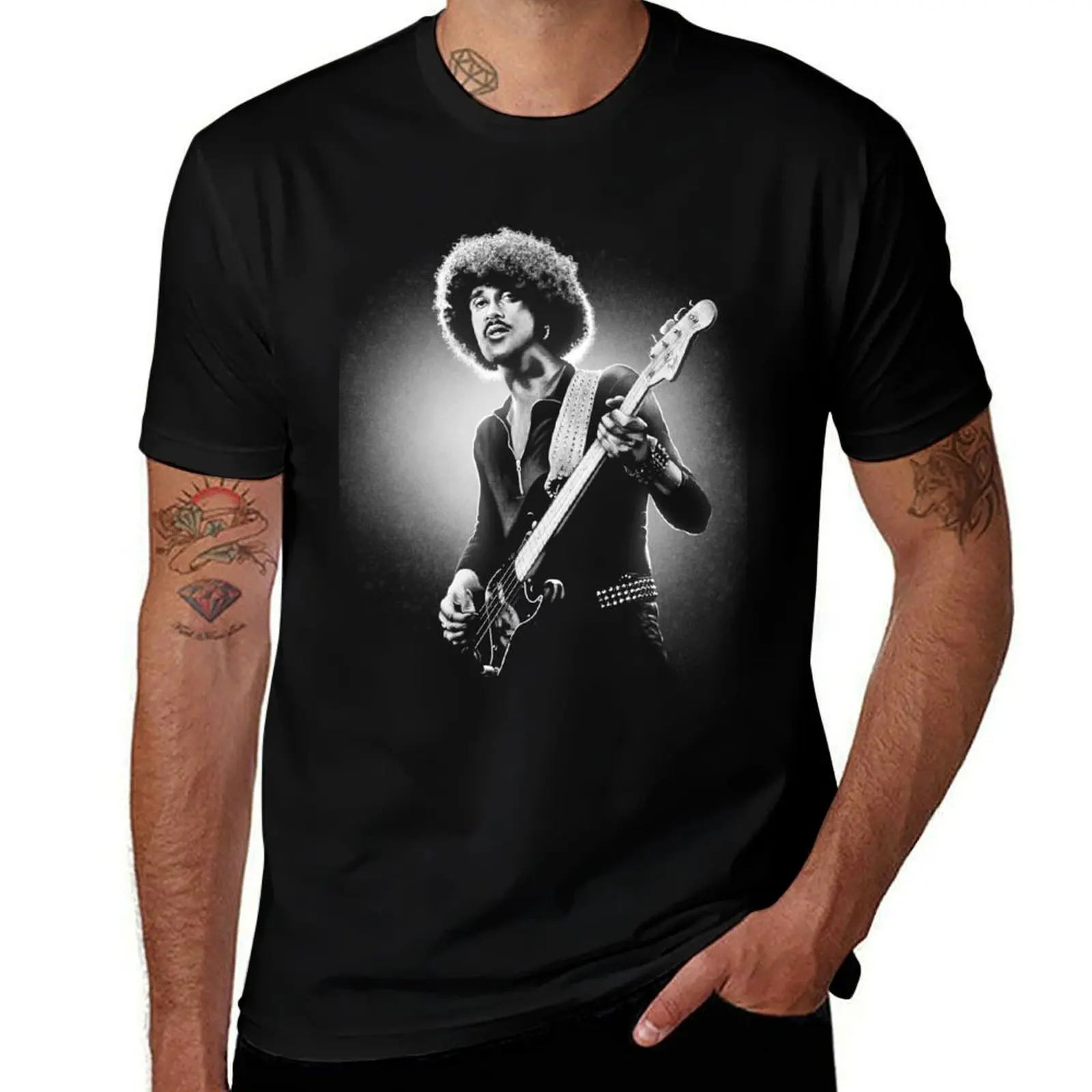 

Phil Lynott T-Shirt Festival Casual Short Sleeve