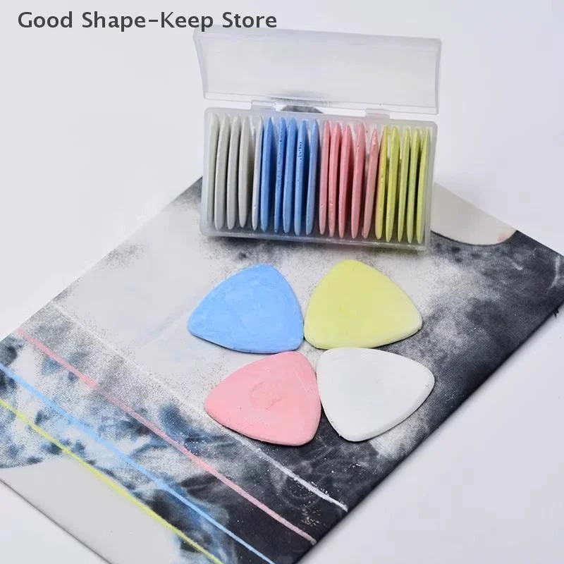 10 قطعة لوازم الخياطة الملونة DIY بها بنفسك علامة الأقمشة التطريز اكسسوارات قابل للمسح خياط الطباشير الخياطة الخياطة نمط الملابس #3