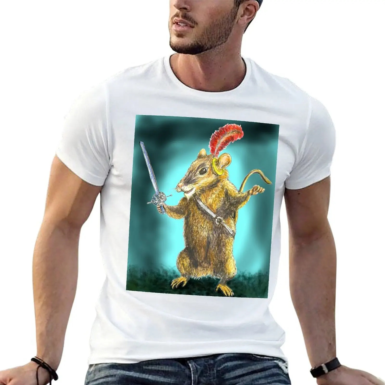 

for Narnia for man fit from slim man of Chonicles t cotton man The shirt shirts T-Shirt shirts men t t Reepicheep