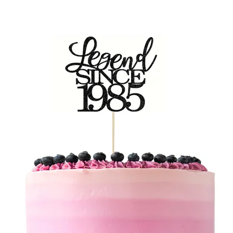 украшение на торт на 40-летие отзывы - №1