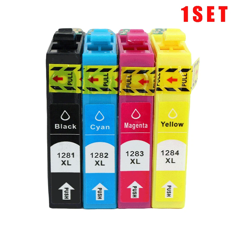 Ink Cartridge For Epson T1281 T1282 T1283 1281 For Epson Stylus S22 SX125 SX130 SX230 SX235W SX420W SX425W SX430W SX435W Printer