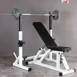 High Quality Gym Equipment Multi-function Barbell Rack Commercial Weightlifting Bench Press