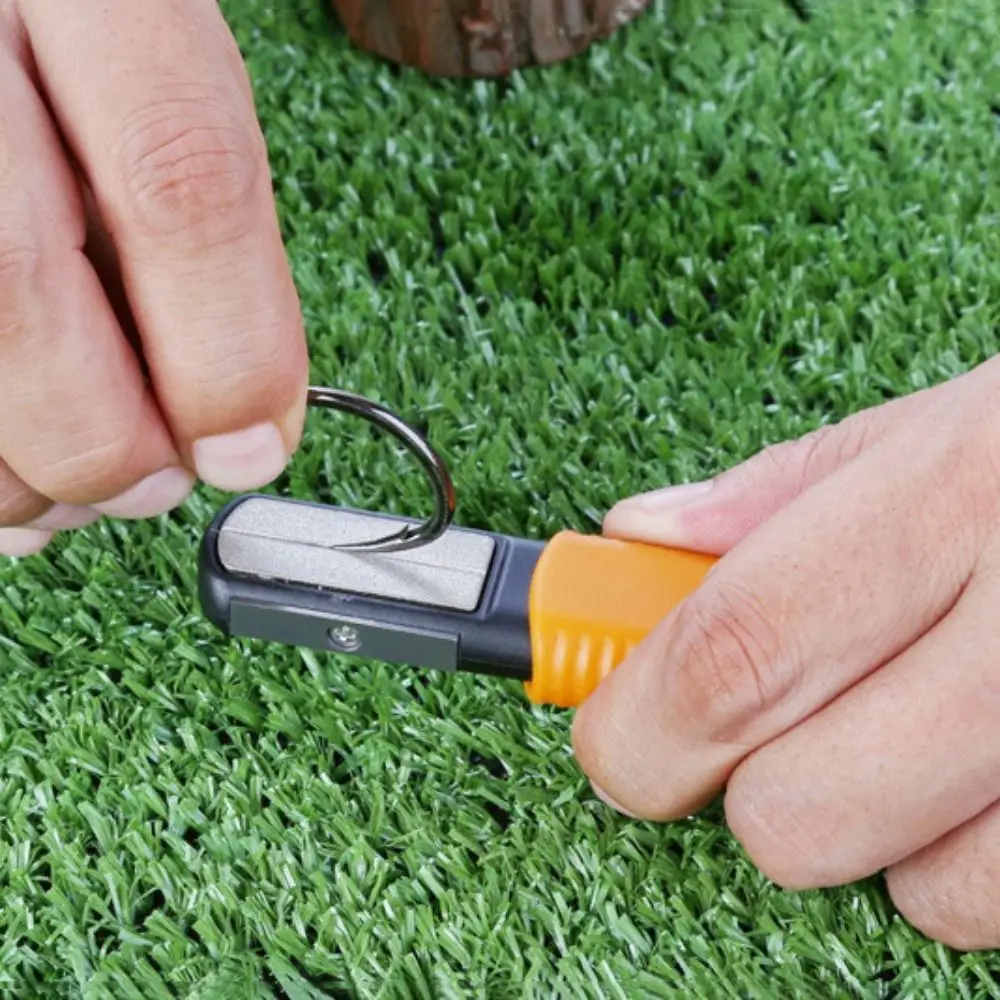 Generally Applicable Sharpening Stone High Efficiency Grinding Portable Sharpening Tool Opening Wrench Plastics Mini Sharpener