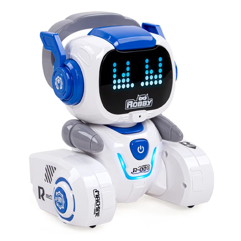 Smart Dancing Music Elektrisch RC Robot Speelgoed 2.4G Auto Demo Touch Sensing Kleurrijke verlichting Afstandsbediening Robot RC Speelgoed Geschenken Kinderen