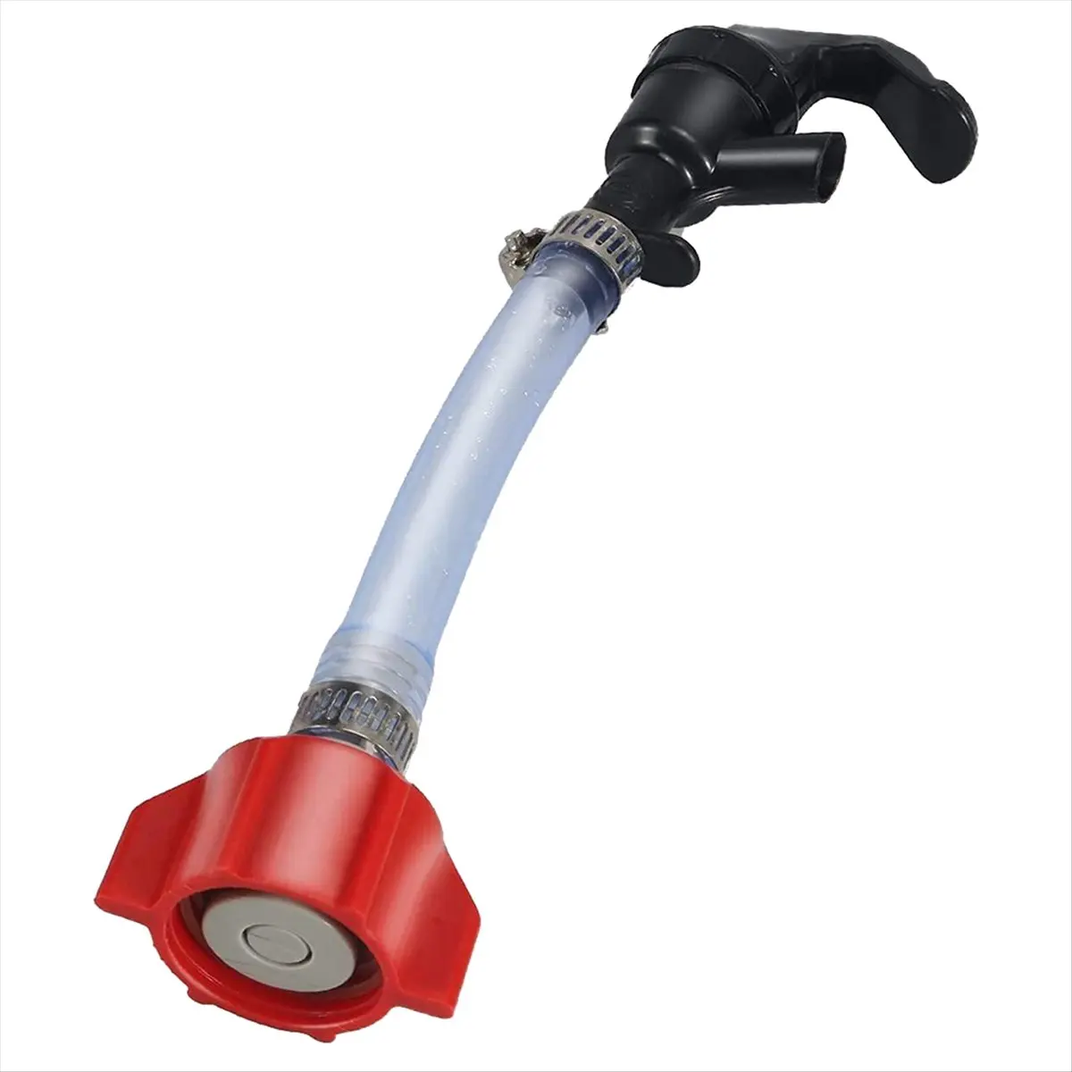 【3C Parts】 Red BIB Tap Valve for Bag in Box Syrups Picnic Faucet Soda Dispensing Hose Kit By GwenB 12cm
