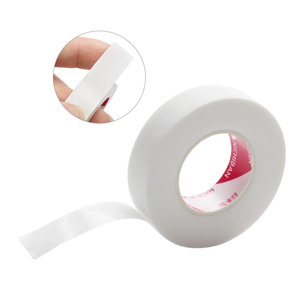 3/5/10 PCS Micropore Tape Breathable Anti- Allergy Eyelashes Extension Tape Under Eye Lashes Makeup Tools Beauty Supplies