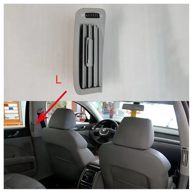 Air Conditioning Vents Conditioner Outlet For Skoda Superb Rear Seat B-Pillar Right