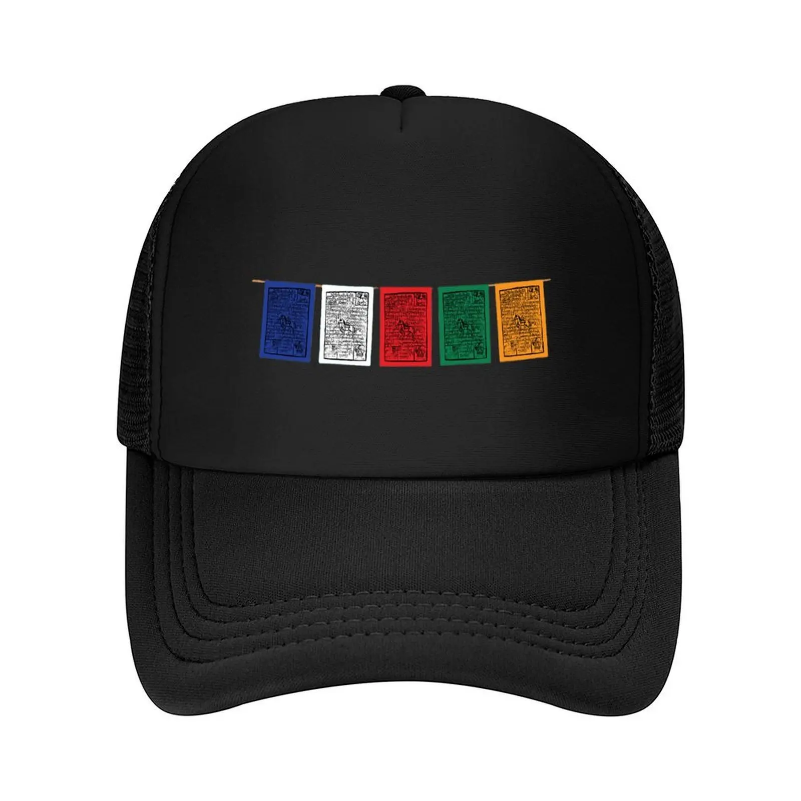 

PRAYER FLAGS Baseball Cap Hat Baseball Cap New In Hat Bobble Hat cute Women's Beach Visor Men's