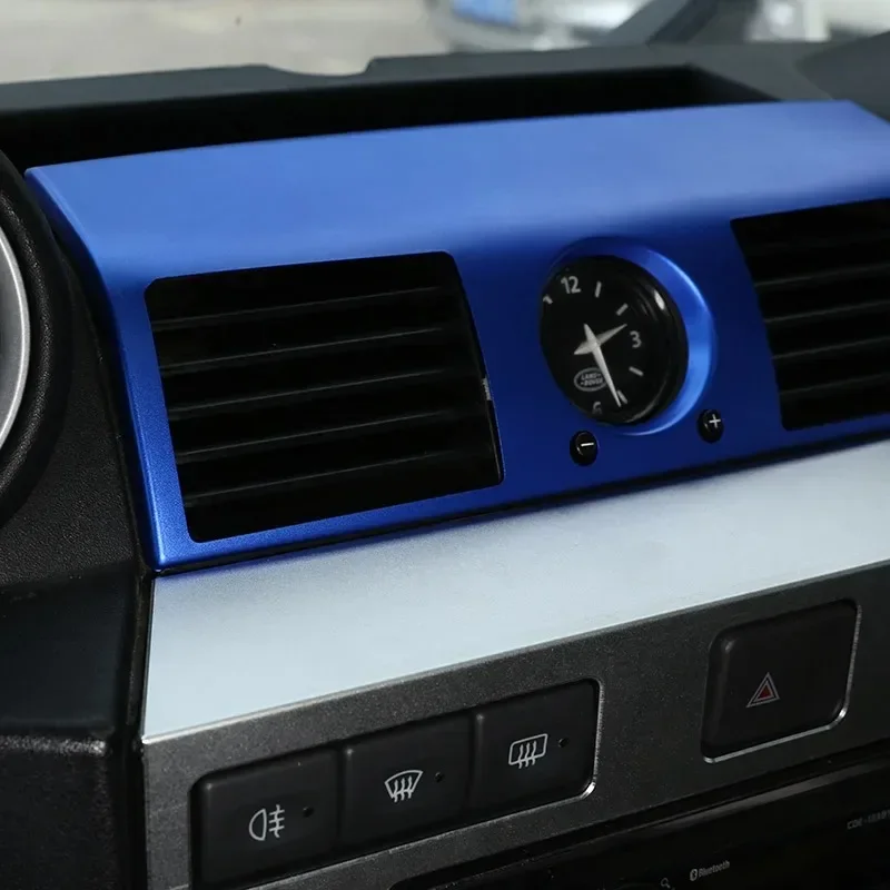 

Car Central Air Conditioning Control Air Outlet Cover Trim Interior Car Accessories For Land Rover Defender 90 110 130 2008-2018