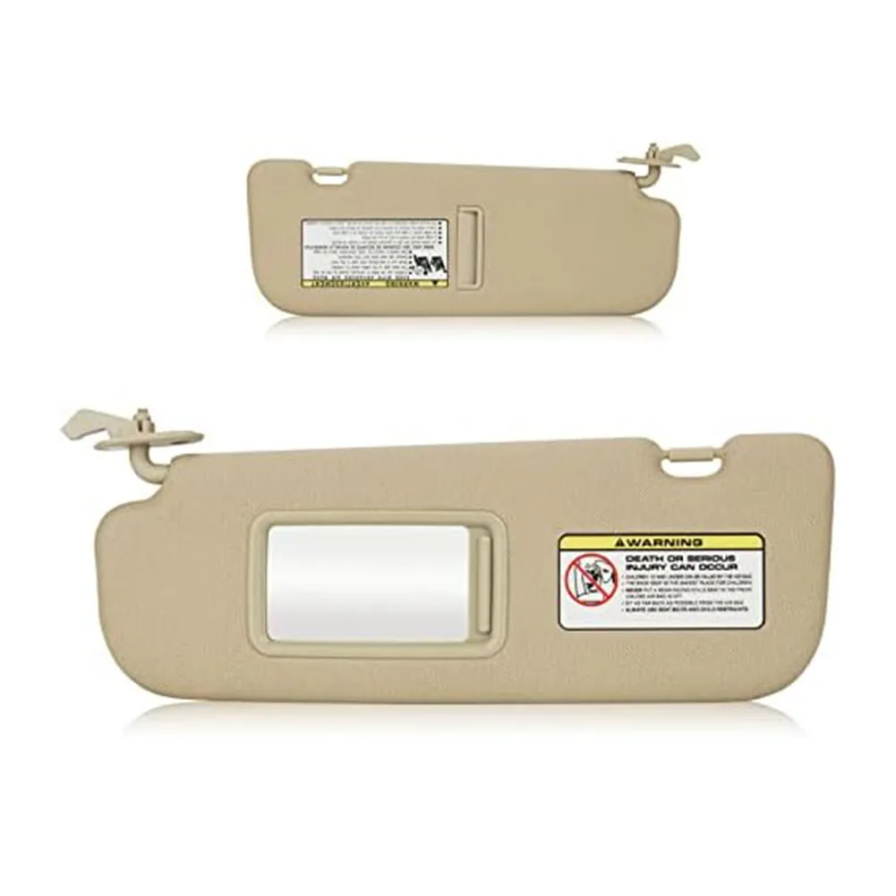 Replacement Visor Sun Visor Panel No Light Included Aftermarket Replacement For Hyundai Elantra 2011-2015 Beige