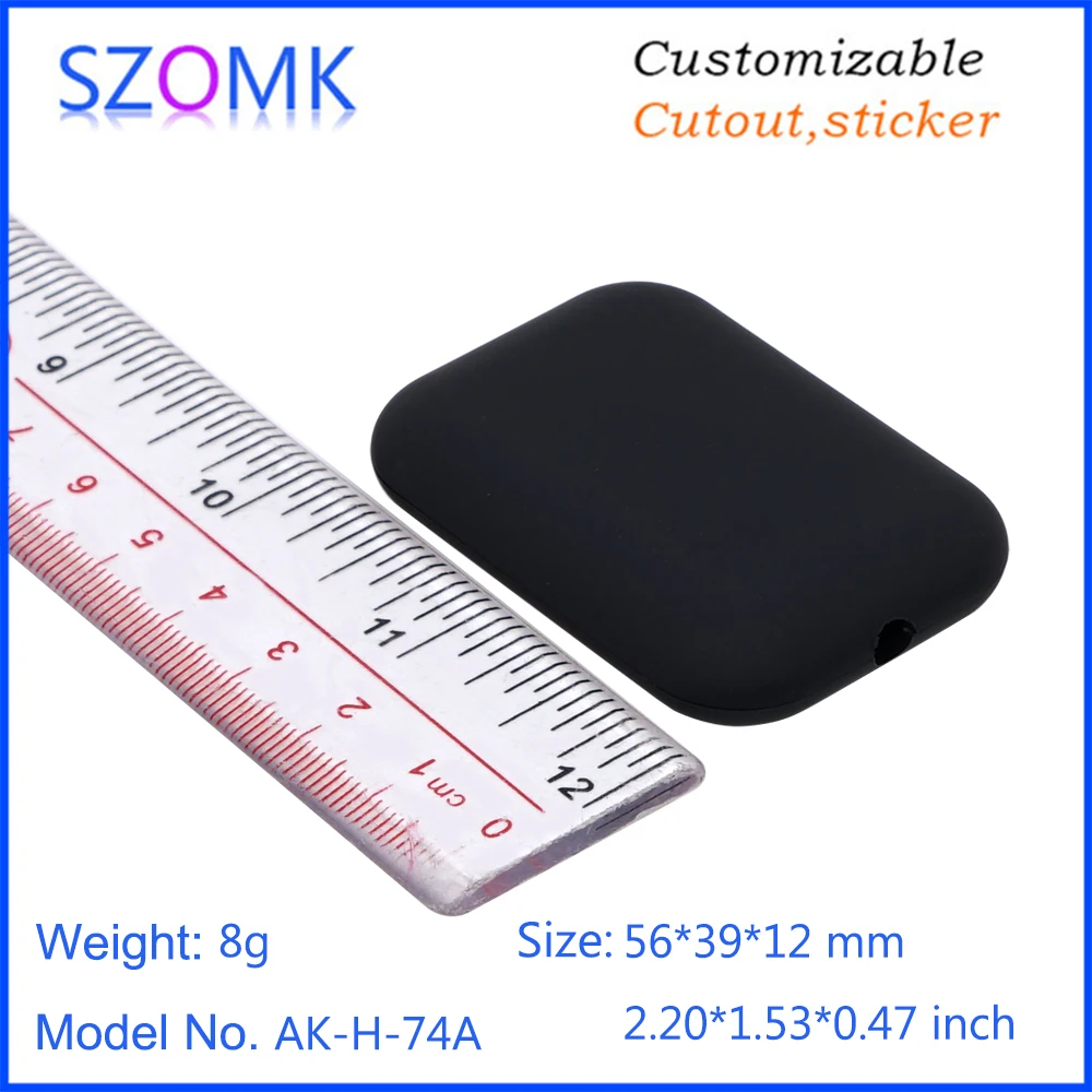 SZOMK 1 Piece 56*39*12mm  Plastic GPS tracker enclosure electronics device sensor junction box hot sales plastic housing case