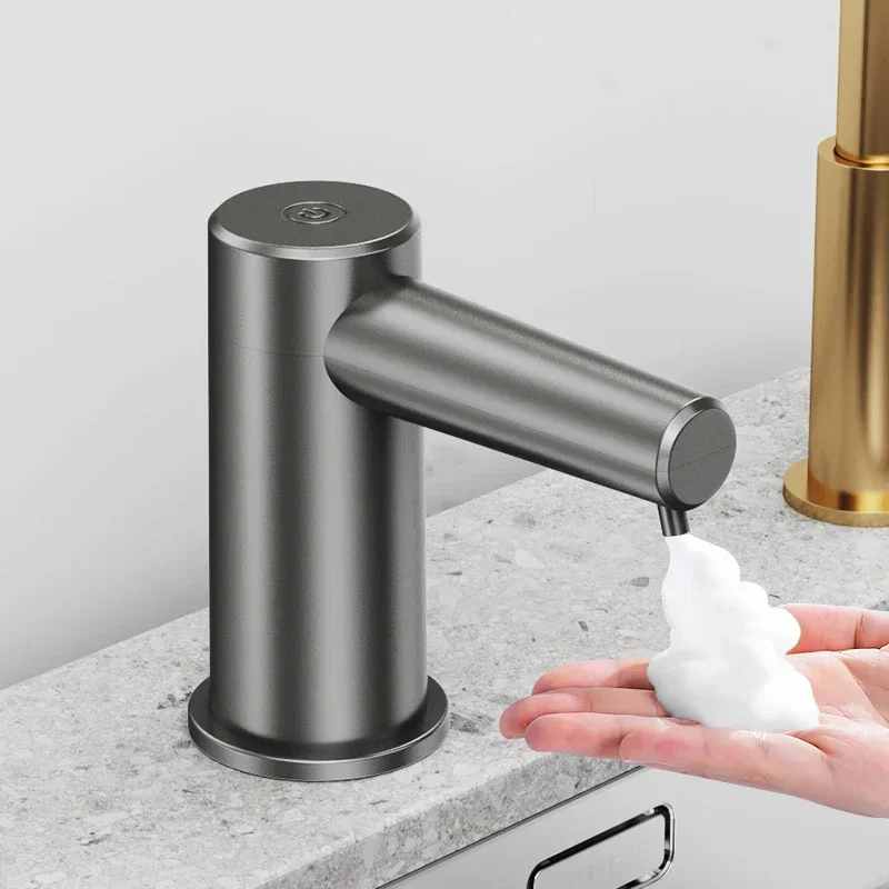 Rechargeable Soap Dispensers Dispenser Aesthetic Accessories Home Soap Dispensers Foam Dispensador Shampoo Bathroom Hardwares