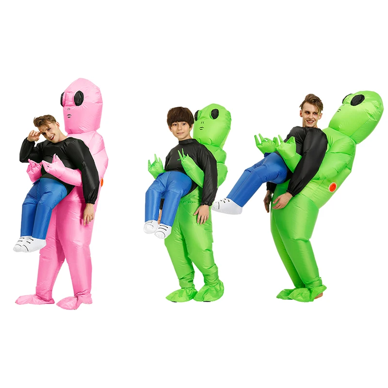 Halloween Erwachsene Alien Aufblasbare Kostüm Kinder Jungen Mädchen Weihnachten Party Cosplay Männer Frauen Lustige Anzug Kleid Anime Phantasie Party