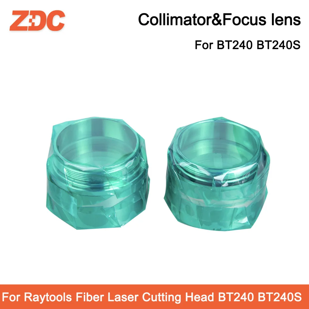 Imagem -02 - Fibra Raytools Colimador Lens & Foco Lente D30 F100 125 mm para Fibra Raytools Cabeça de Corte a Laser Bt240 Bt240s 04kw
