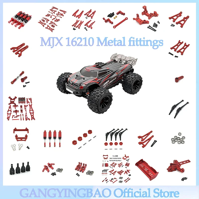 

MJX 16207 16208 16209 16210 H16 M162 Metal Body Mount Post Shell Column 1/16 RC Car Upgrade Parts Accessories car accessories