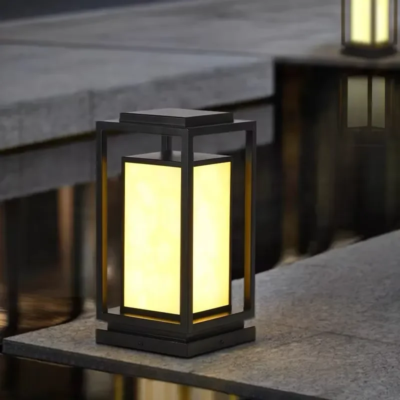 Factory custom modern LED path light IP65 waterproof outdoor garden light with light sensor die-cast aluminum structure
