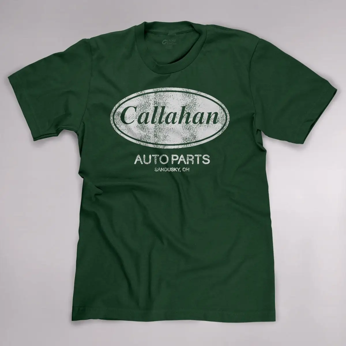 Callahan Auto Parts Funny Sandusky Ohio 90s Classic Movie Parody Men's T shirt