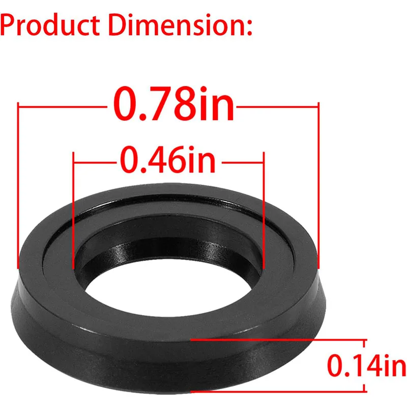 42122 Hochdruck reiniger pumpe Wasser dichtung ssatz 3-teilig, kompatibel mit Pool-Hochdruck reiniger pumpen annovi reverberi rmw2g24