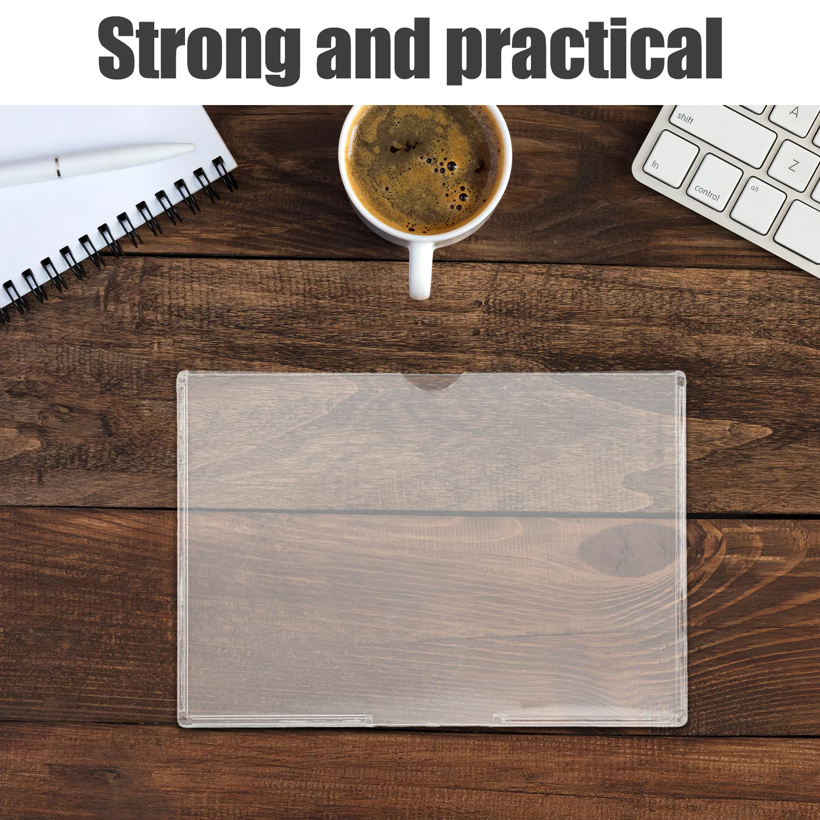 

Transparent Hard Cover Birth Certificate Protector 7.4 X 5.2 Clear Window Sturdy Protection for Family Documents