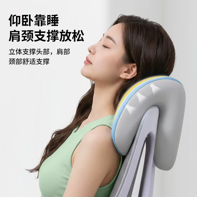 Office Nap Pillow Student Memory Foam Desk Sleeping Pillow Classroom Lunch Break Rest Cushion for School Work Home Travel