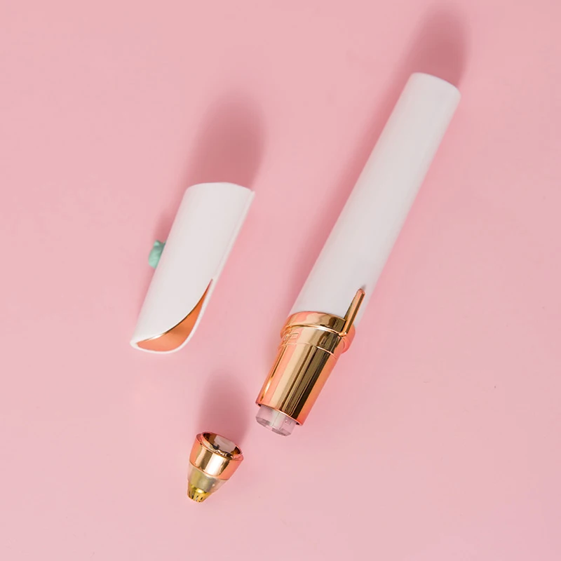 Elektrische Wenkbrauw Trimmen Tool Voor Beginners Automatische Elektrische Wenkbrauw Trimmer Neus Haar Scheerkwast Schraper 1pc Kerst