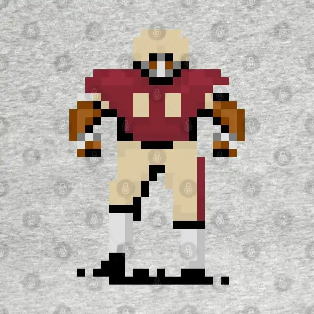 16-Bit Football - Chestnut Hill T-Shirt Short Sleeve Tops Tees Cotton Print Tshirts New Fashion Top Tees