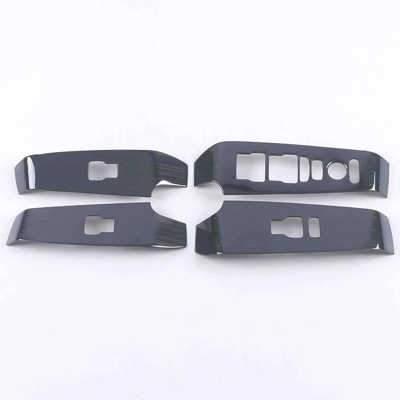 stainless steel car window switch panel trims for honda civic 11th 2021 2022 2023 2024 decoration accessories trim styling auto