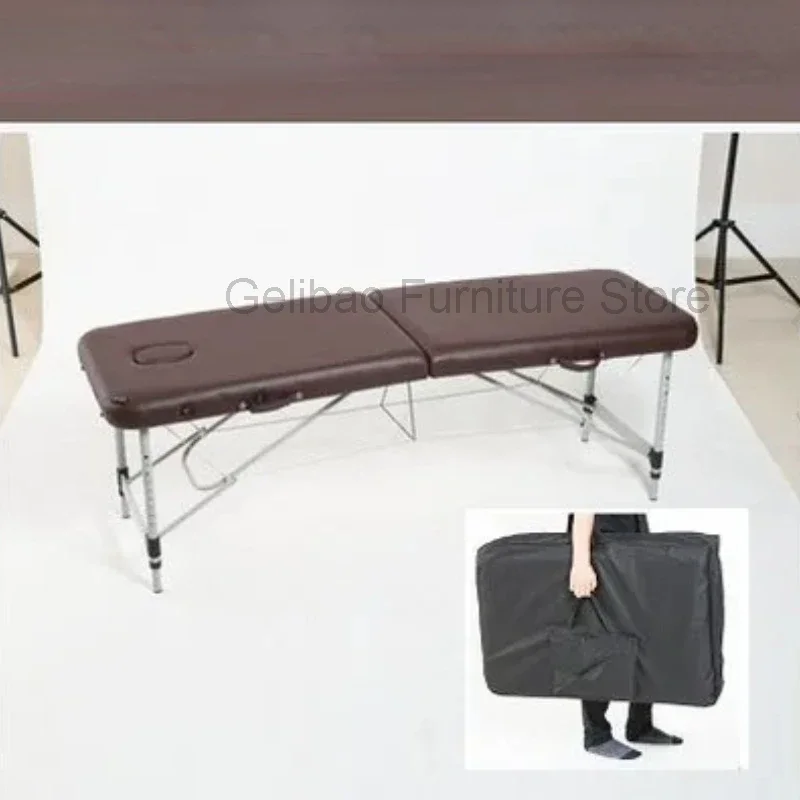 Stretchers Folding Massage Bed Portable Stable Professional Beauty Spa Tattoo Treatment Auxiliary Tables Salon Furniture