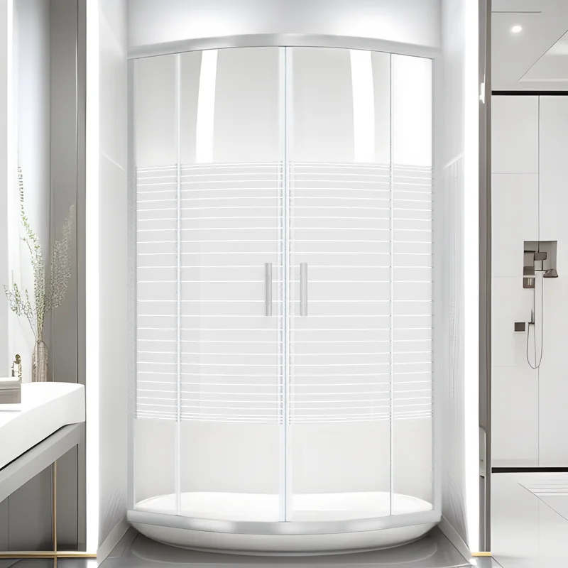 

Ванная комната Простая душевая комната Общее закаленное стекло Раздвижная дверь для ванной комнаты Туалетная перегородка для сухого и влажного разделения Экран для ванны