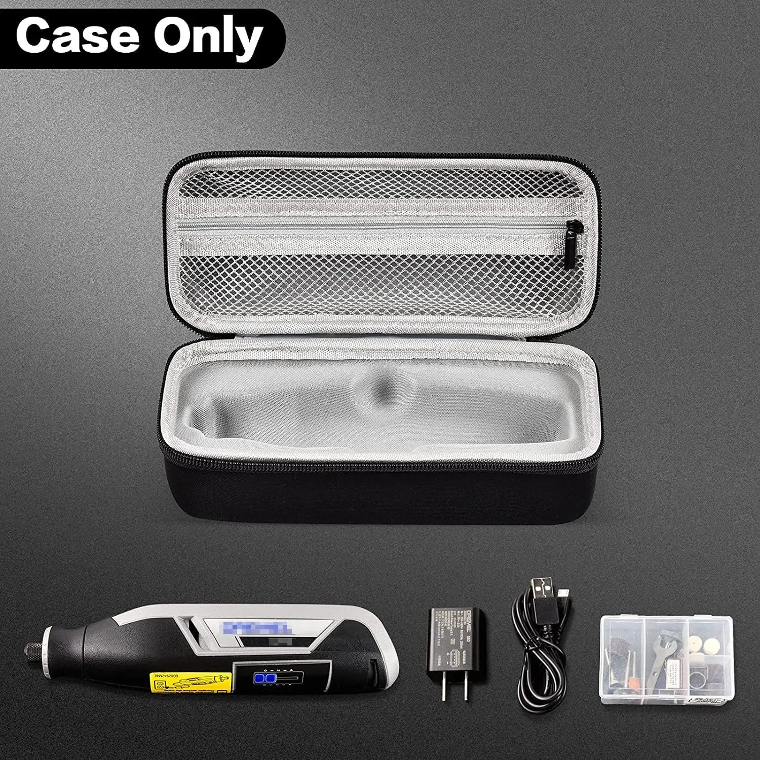 Case Compatible with Dremel Lite 7760 N/10 4V Li-Ion Cordless Rotary Tool Multi-Purpose Rotary Tool Kit (Bag Only)