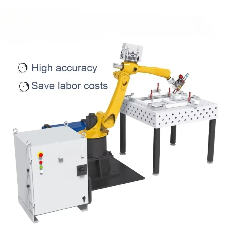 Sun  Fully Automated Intelligent Robot Arm Fiber Welding Machine 6000W Aluminum Welding 0-5mm/s Long Service Life