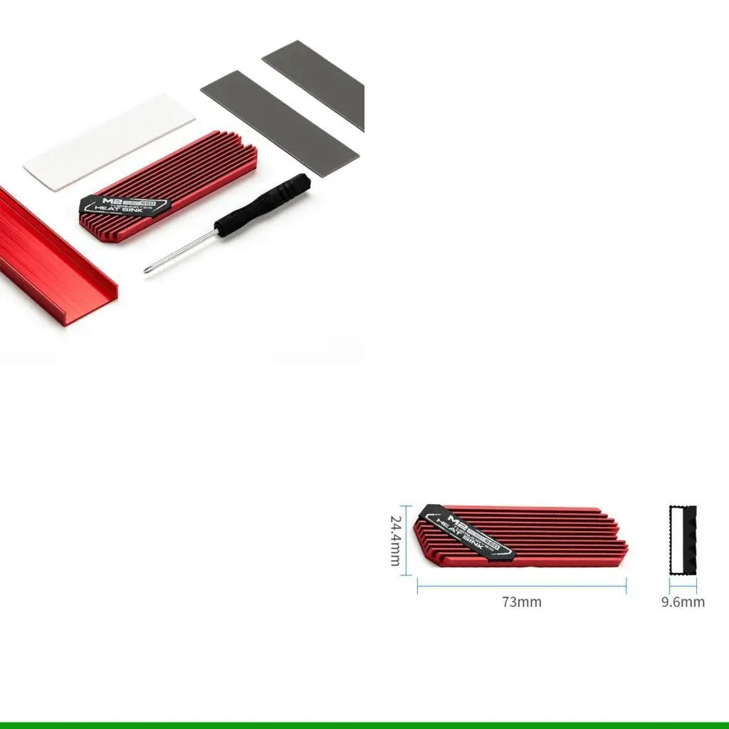 

U55C Радиатор NVME PCI-E для M.2 2280 SSD Радиатор жесткого диска Теплоотвод P