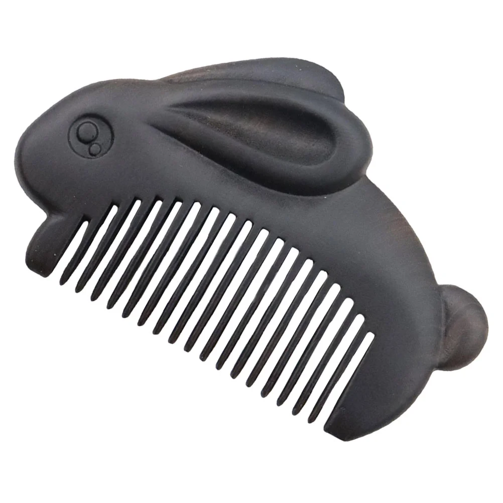 Hair Comb Bunny Child Baby Brush Berta Blow Dryer Attachment Wooden Combs for Women Small