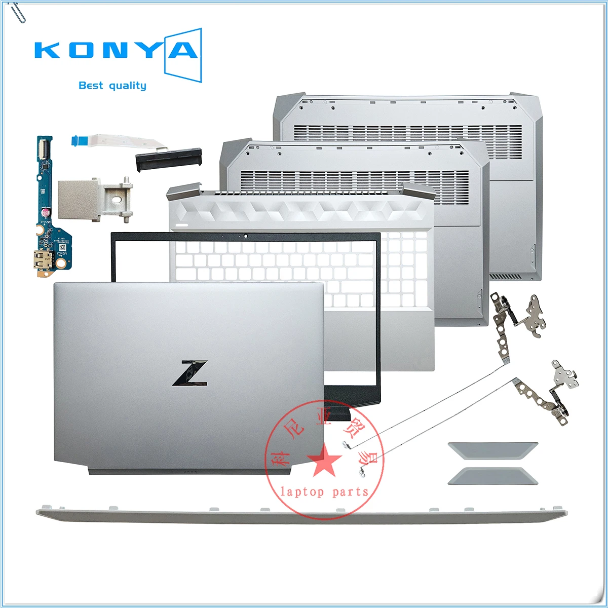 

Новая Оригинальная задняя крышка для ноутбука HP ZHAN 99 G2 G3 G4 TPN-Q229 Q284 Series/передняя рамка/Упор для рук/Нижняя фотография/аксессуары