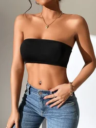 Pure black women's bra, casual and comfortable for spring and summer women, opaque bra, women's spring and summer clothing