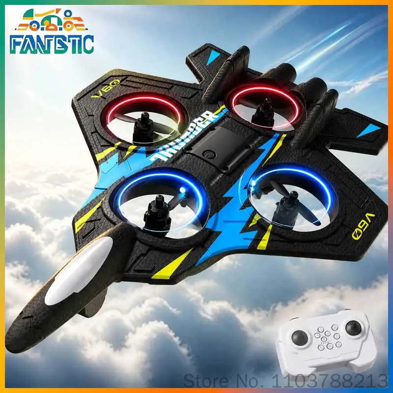 4drc Rc Drone Fixed Wing Glider Stunt Flight Epp Foam Resistant Drop Remote Control Aircraft Model For Hobby Players