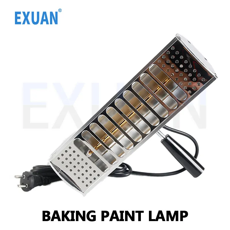 

1000W Car Film Baking Paint Lamp Solar Film Spray Paint Insulation Film Car Drying Lamp Handheld Infrared Test Paint Baking Lamp