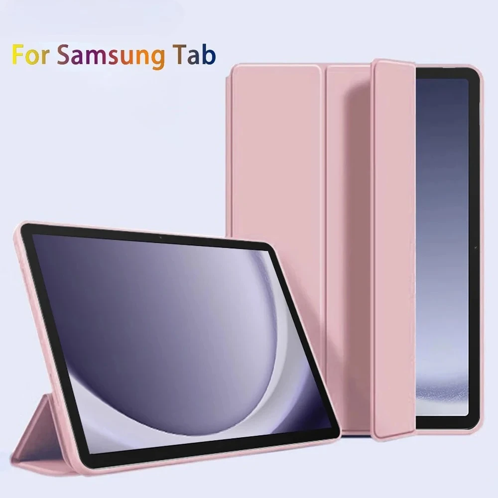 

Силиконовый чехол для Samsung Tab A9 Plus 11 дюймов, Tab A9 8.7, S6 Lite 10.4, A8 10.5, A7 Lite 8.7, противоударный чехол с автоматическим пробуждением/сна