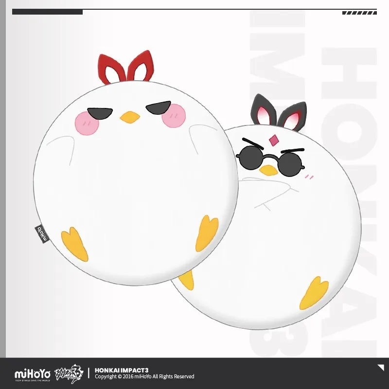 miHoYo HonkaiImpact3 Official Anime Game Peripheral Series Red Kite Plush Cushion DIY Office Home Soft Memory Foam Cushion