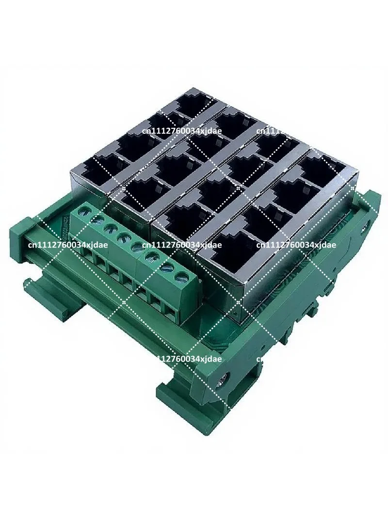 RJ45 Multi-Network Interface Module 8 16 Port RS485 Modbus Communication Hub