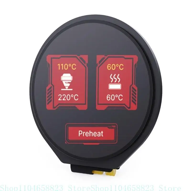 

KNOMI V2.0 for Klipper Voron Stealthburner 3D Printer Display Screen Part Open Source Show Printer Easy Installation