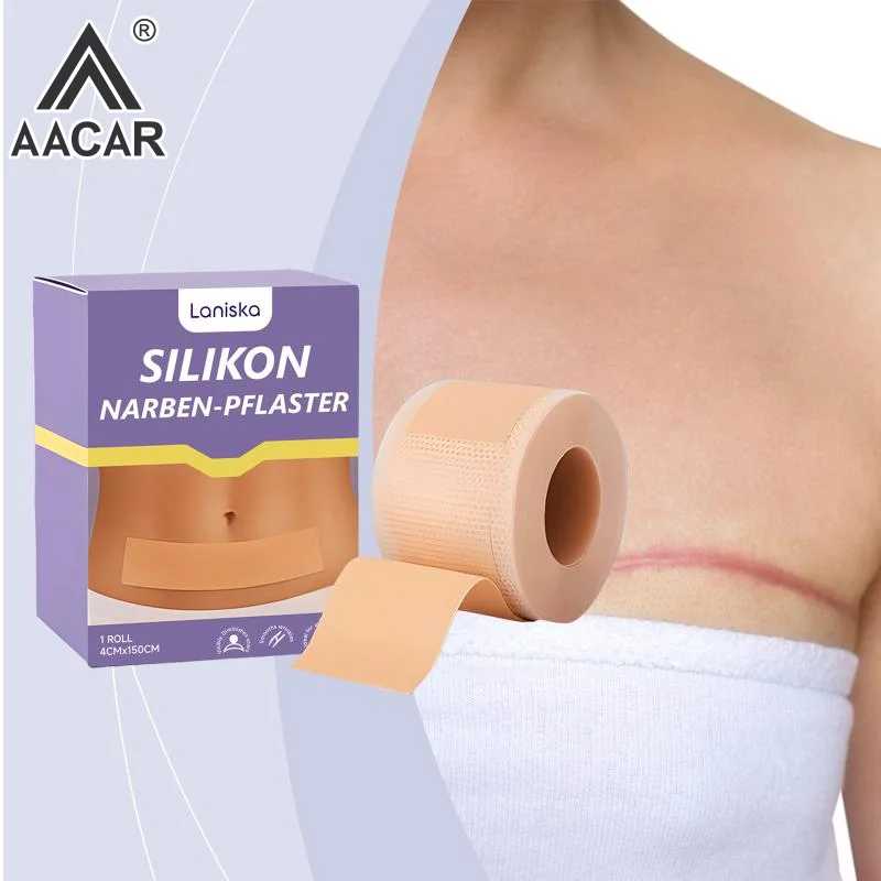 Silicone  Sheet Painless  Repair Tape Removal Strip for C-Section Keloid Surgery Burn  Roll Effective