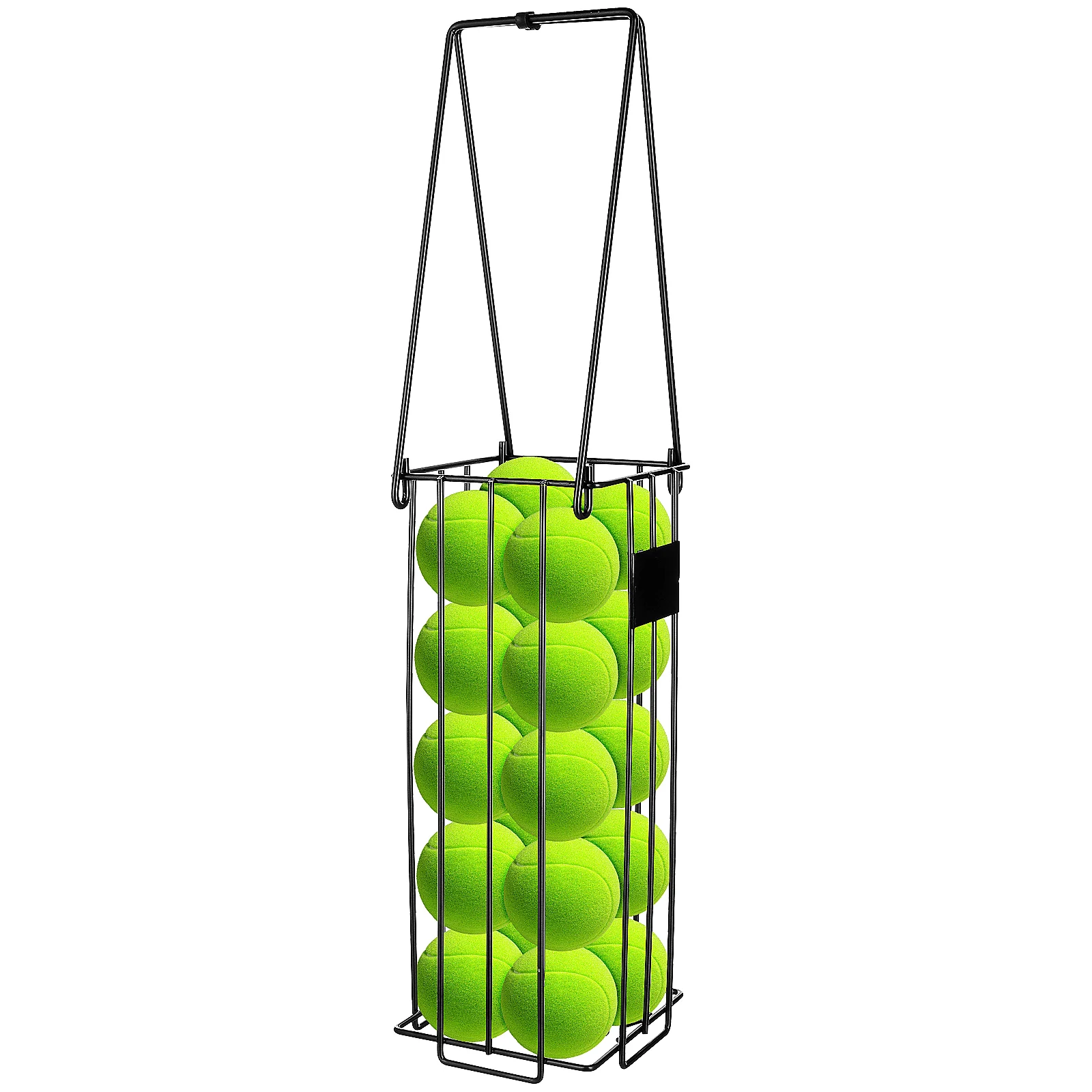 

Tennis Basket for Balls Pickup Pickleball Holder Picker Court Equipment Container