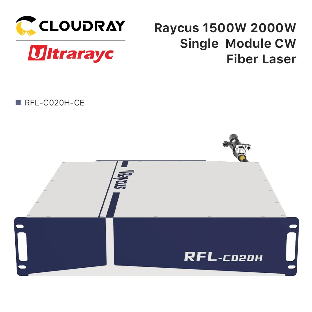 원래 Raycus 1064nm 섬유 레이저 소스 단일 모듈 1-2KW CW 섬유 레이저 RFL-C020H-CE RFL-C025H-CE 용접 기계