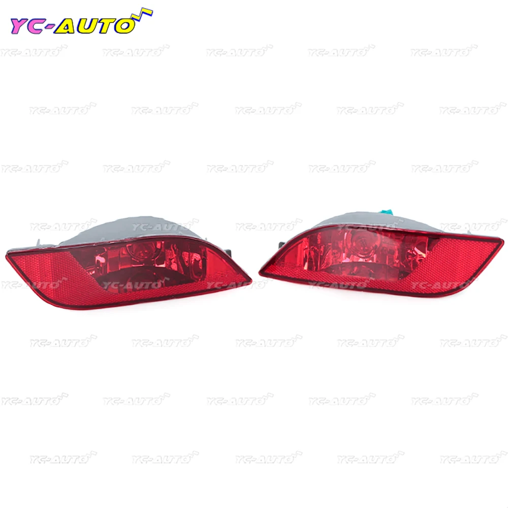 Car Rear Bumper Taillight Reflector Light For Jeep Compass 2017-2019 Signal Light Brake Light Rear Brake Lamp With Bulbs