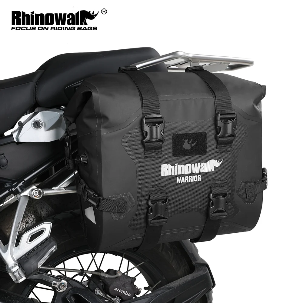 

Мотоциклетная боковая сумка Rhinowalk 24 л, 1 или 2 штуки, водонепроницаемая, быстросъемная, с креплением на багажник