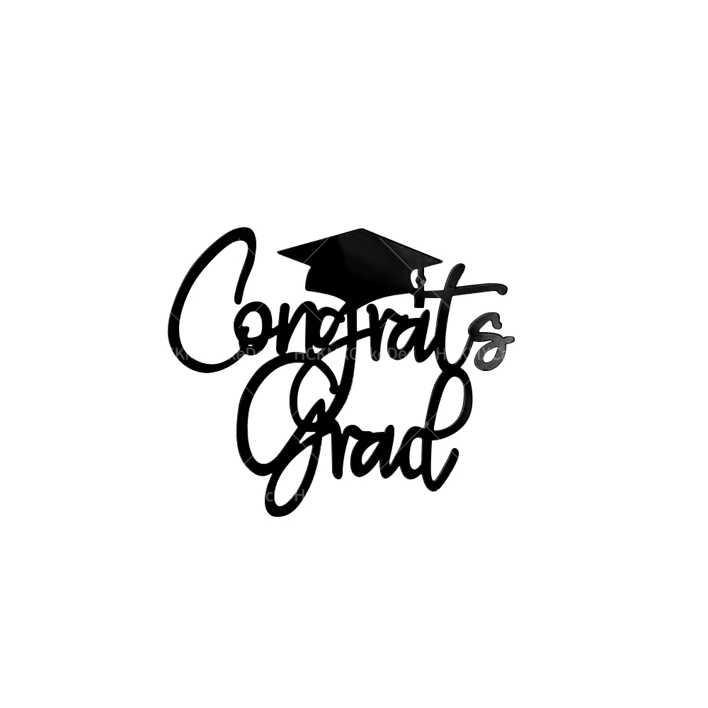 5 قطعة/1 قطعة الذهب كعكة التخرج توبر الدكتوراه قبعة كعكة توبر لحفلة التخرج الاكريليك كعكة توبر كعكة لوازم الديكور